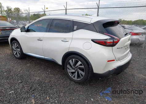2019 Nissan Murano Sl из США, поврежденный, VIN 5N1AZ2MJ0KN107429